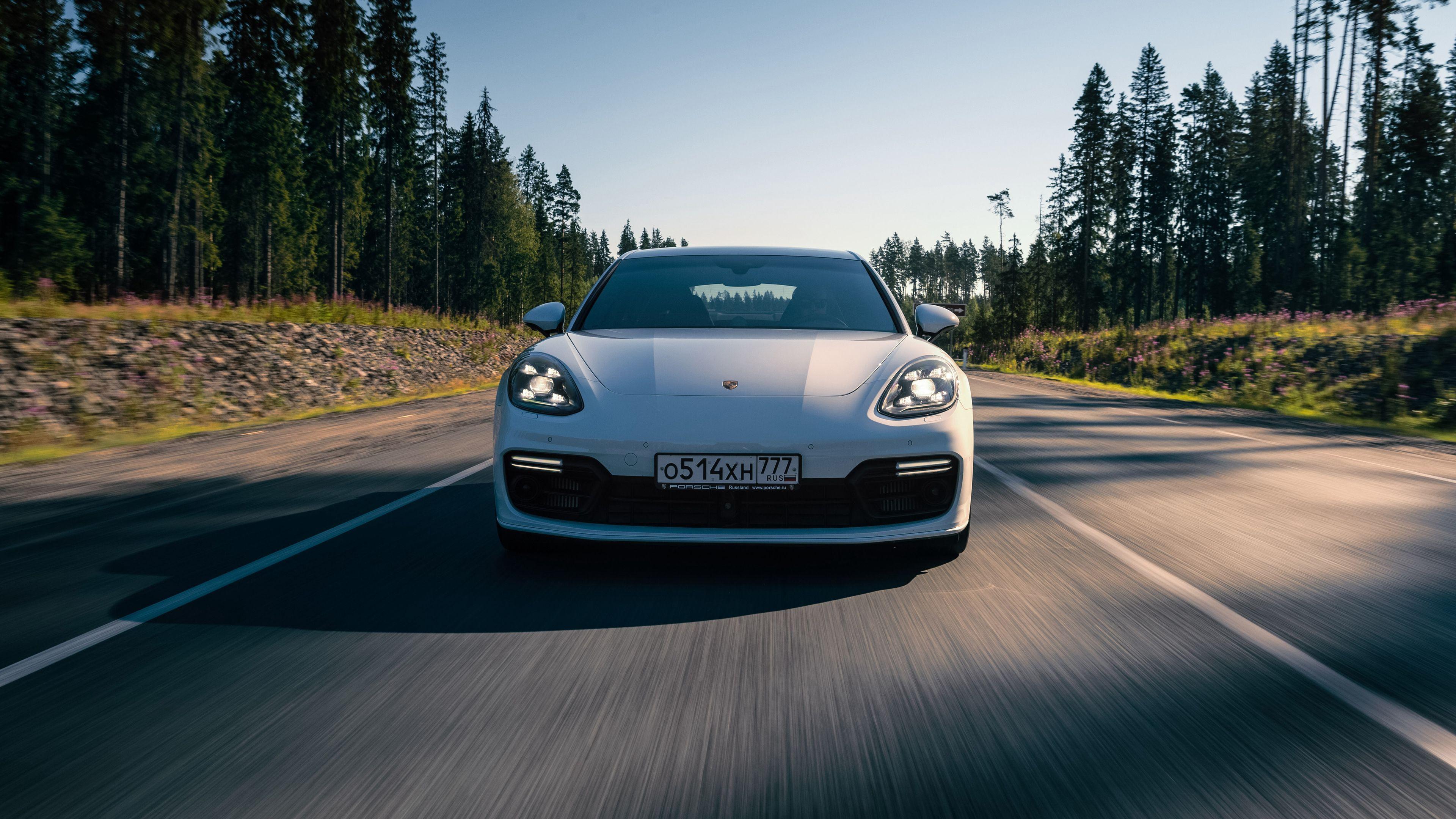 Porsche Panamera Turbo S E Hybrid Sport Turismo Front 4k