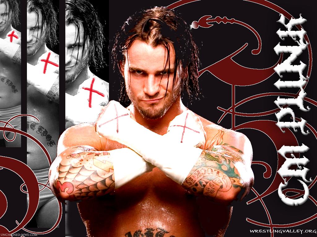 All About Wrestling Stars Cm Punk Wallpaper