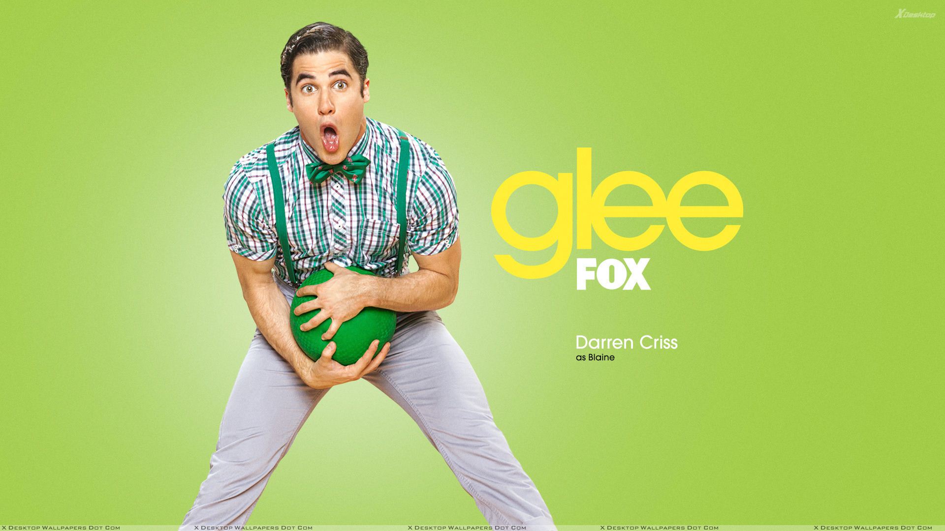Glee Darren Criss As Blaine Anderson Wallpaper
