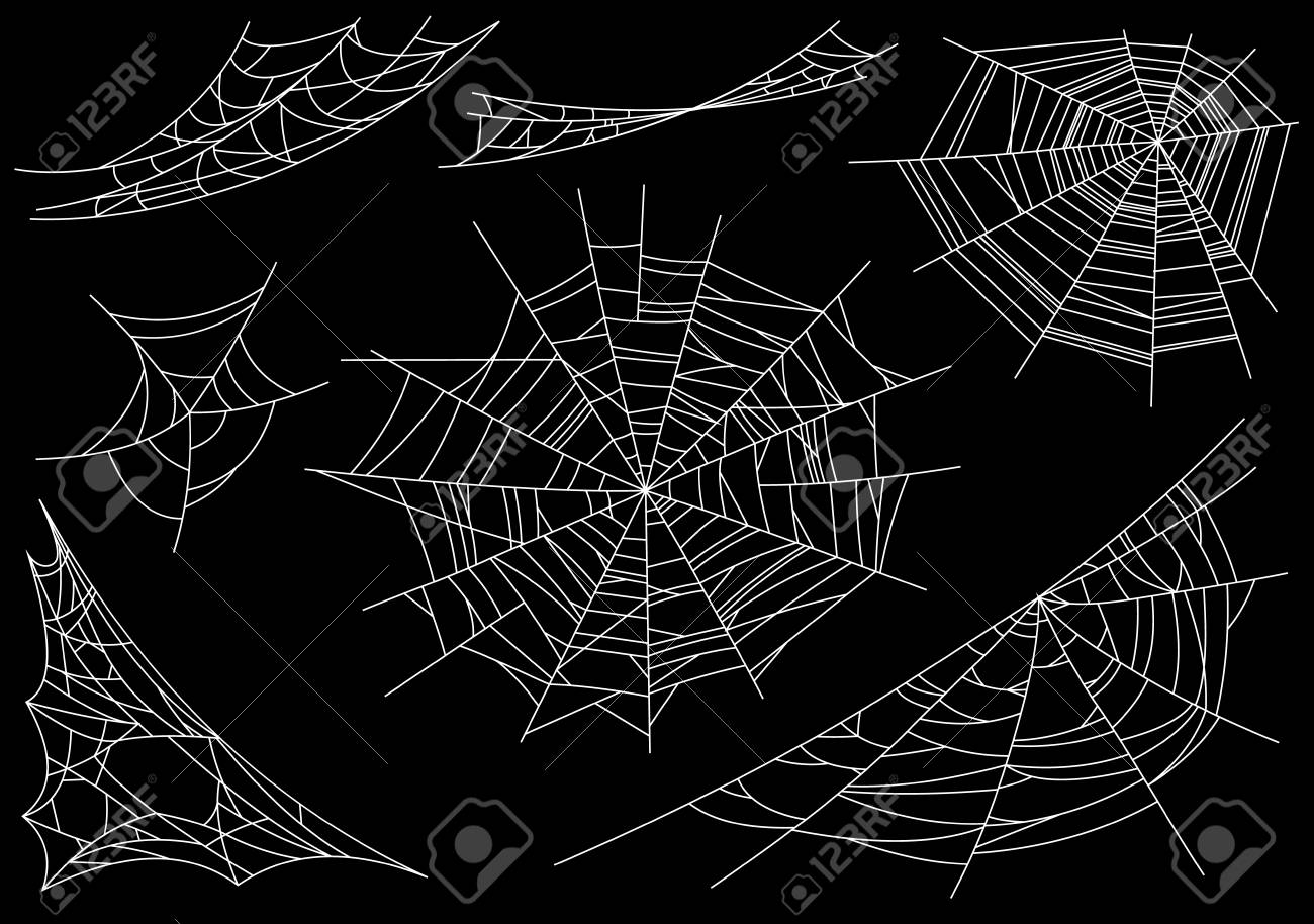 🔥 Free Download Collection Of Cobweb Isolated On Black Png Images Pngio 