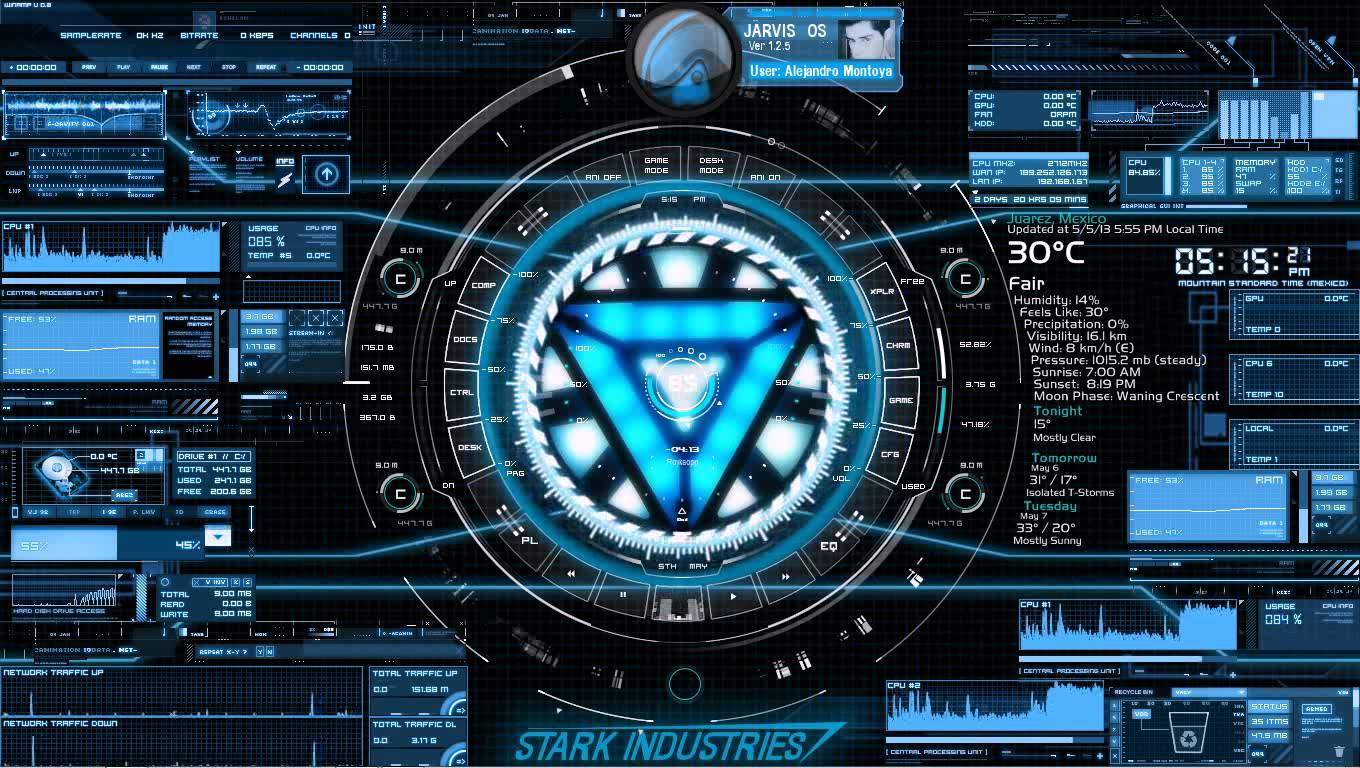 Stark Industries Desktop