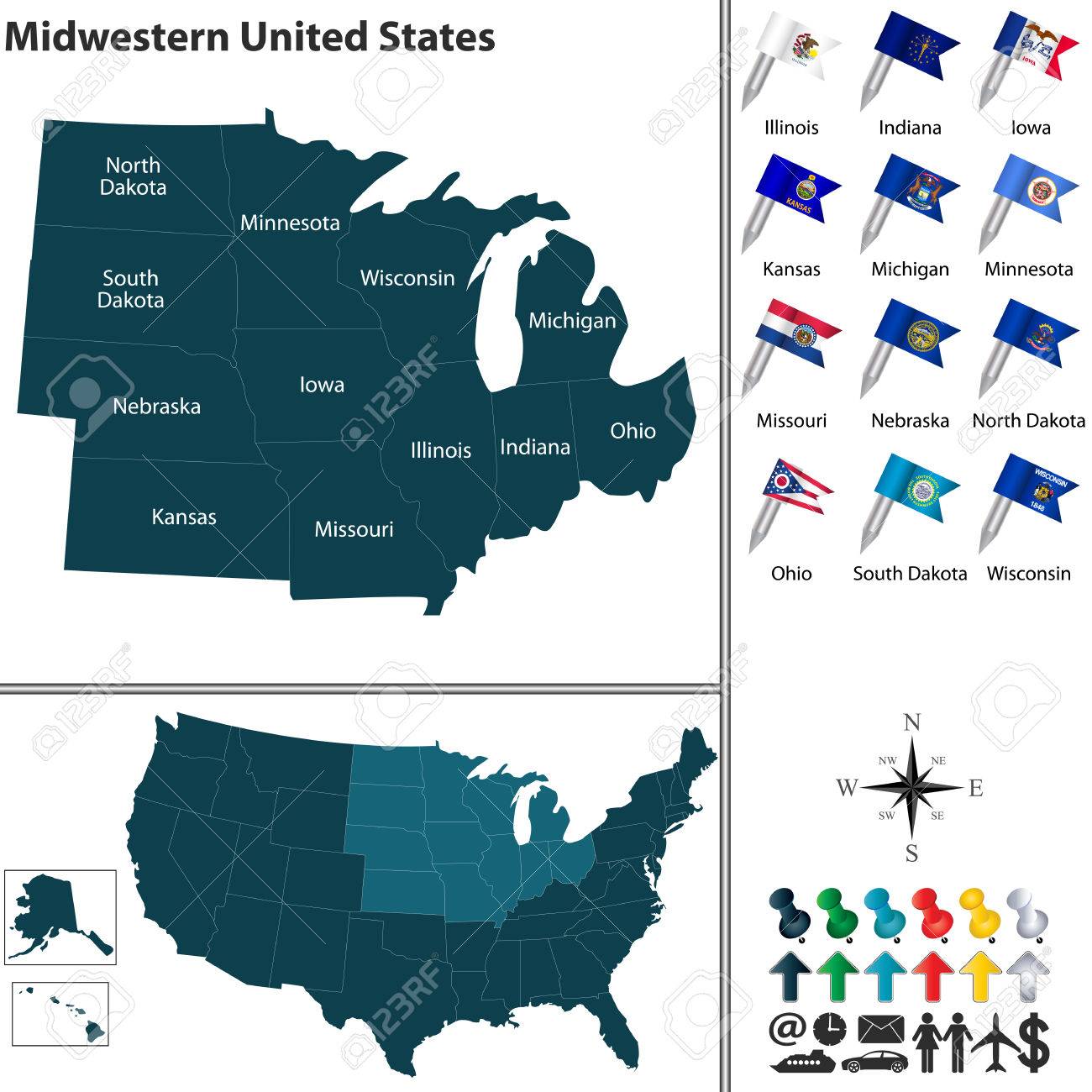 midwestern united states wikipedia