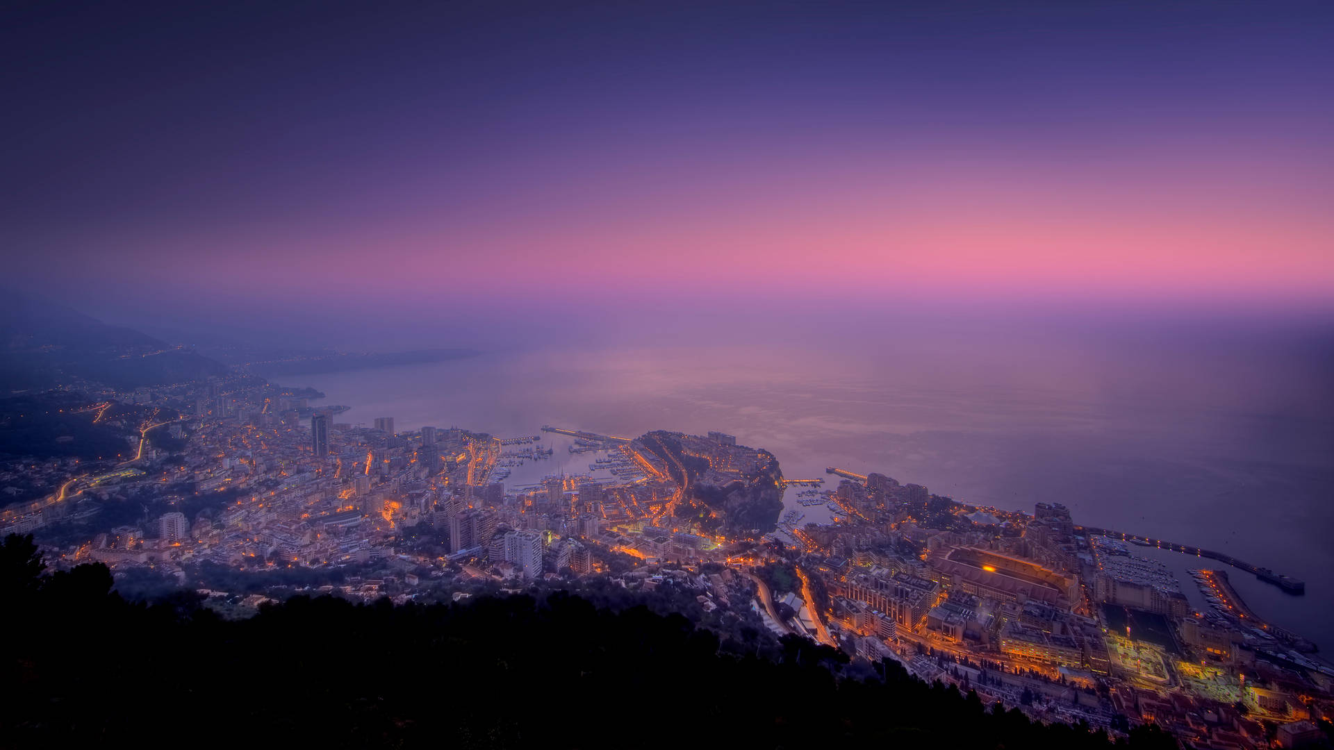 Monaco Pink Skies Dwozwyj63v1rtv9s Wallpaper