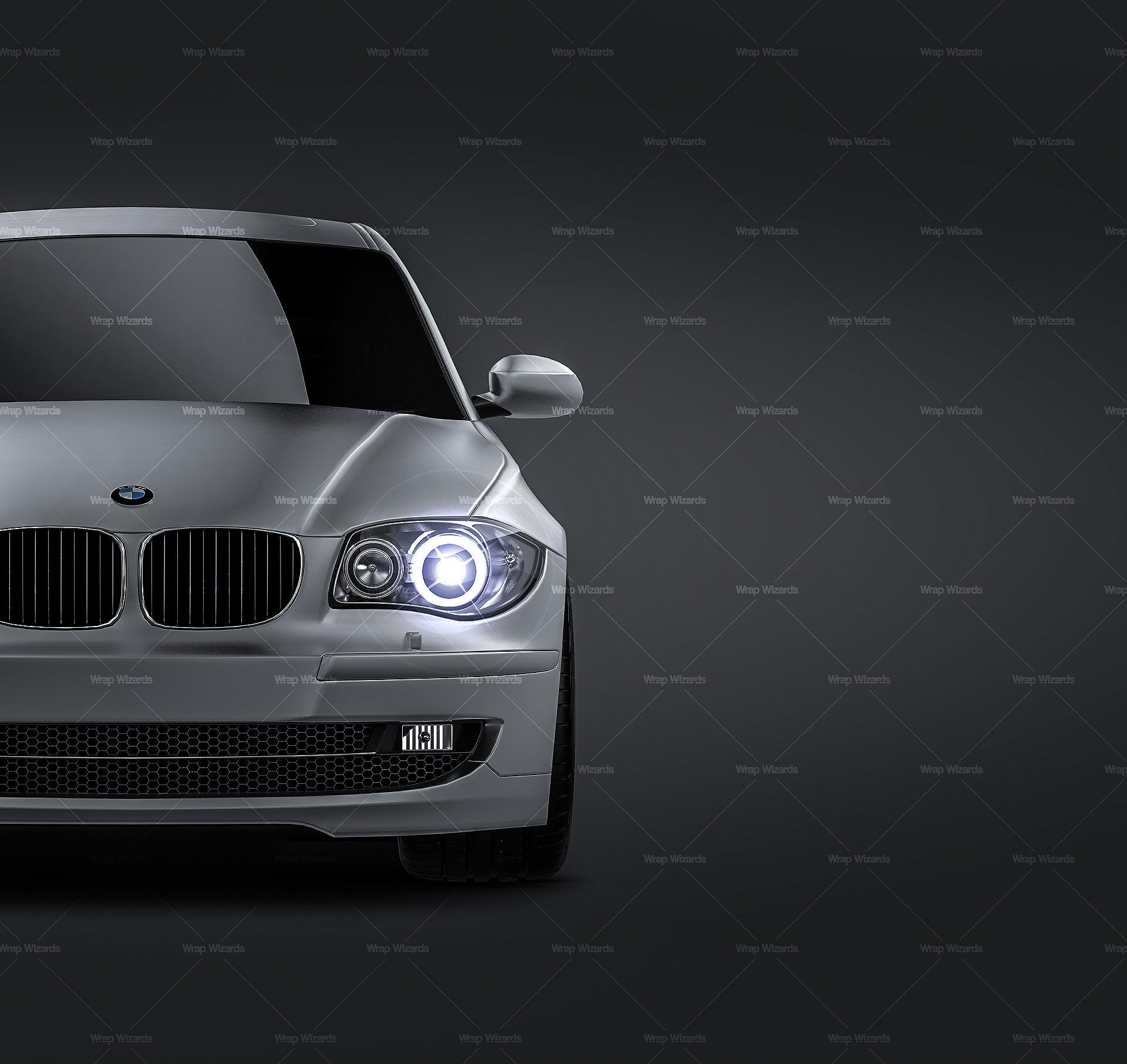 Bmw Series E87 5door Satin Matt Finish All Sides Car