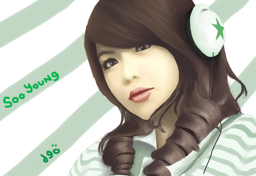 Soo Young Snsd Paint By Deathwish90