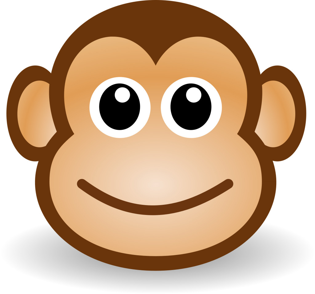 Wallpaper Cute Monkey HD Background Desktop