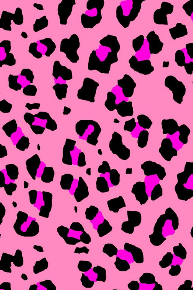 Cute Pink Girly Wallpaper Leopard Apple Logo