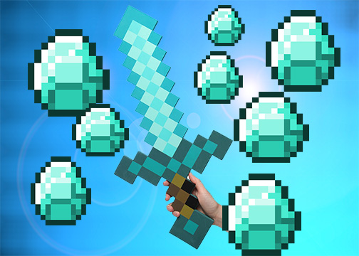 Diamond Sword Minecraft Wallpaper