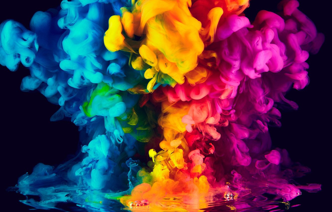 Wallpaper Colors Colorful Abstract Rainbow Background Smoke