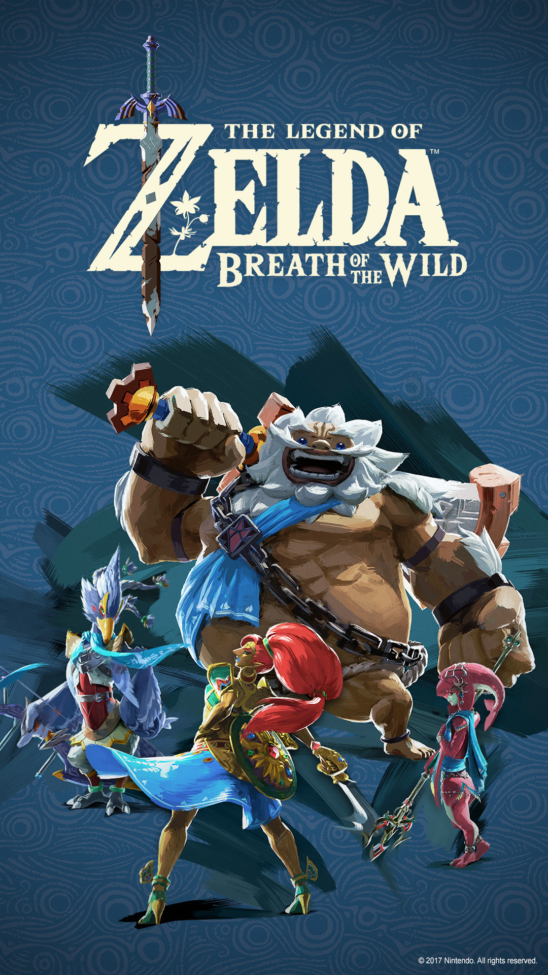 The Legend of Zelda Breath of the Wild for the Nintendo Switch 1080x1920