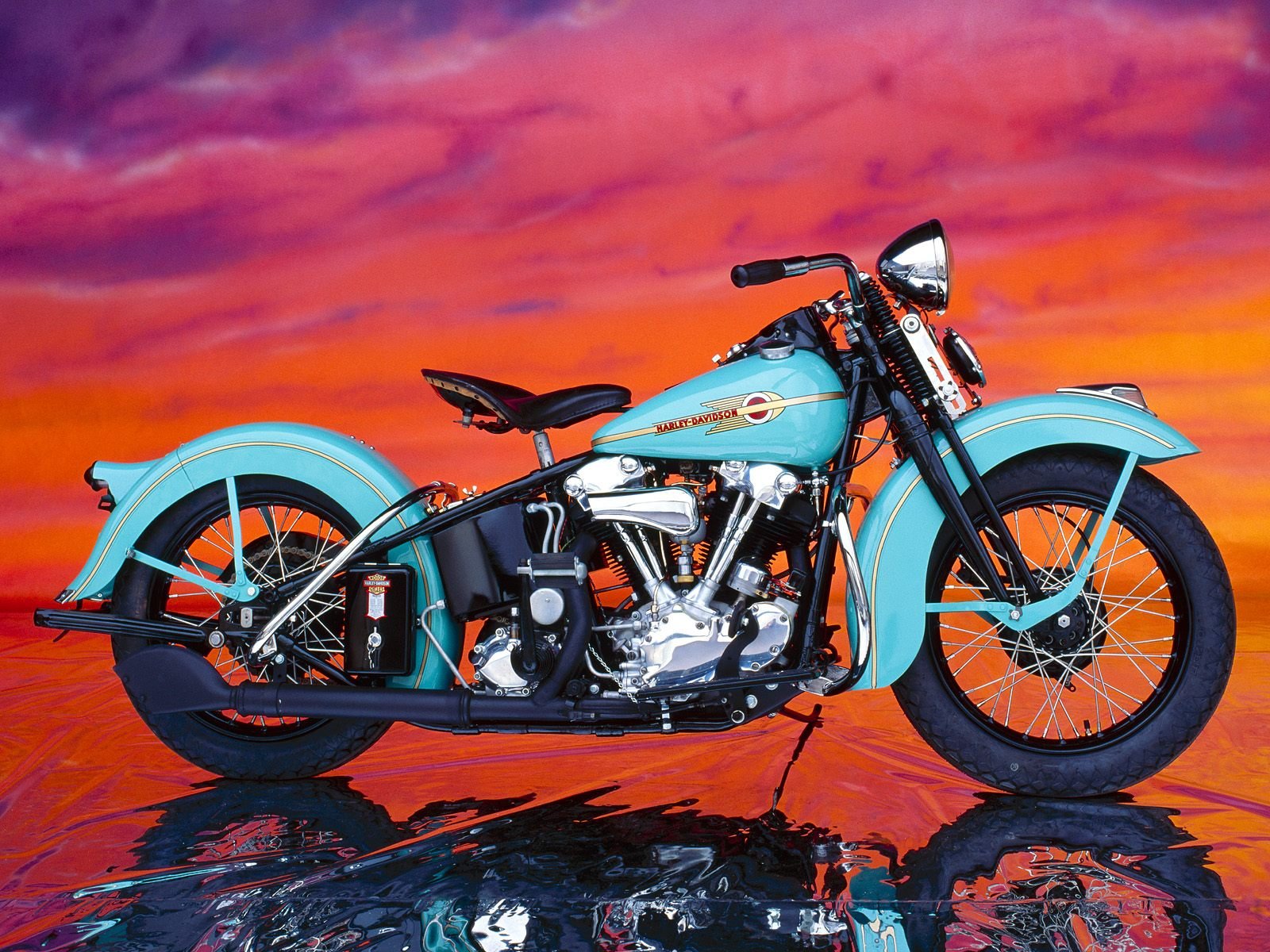 Blue Harley Davidson Wallpaper Moto