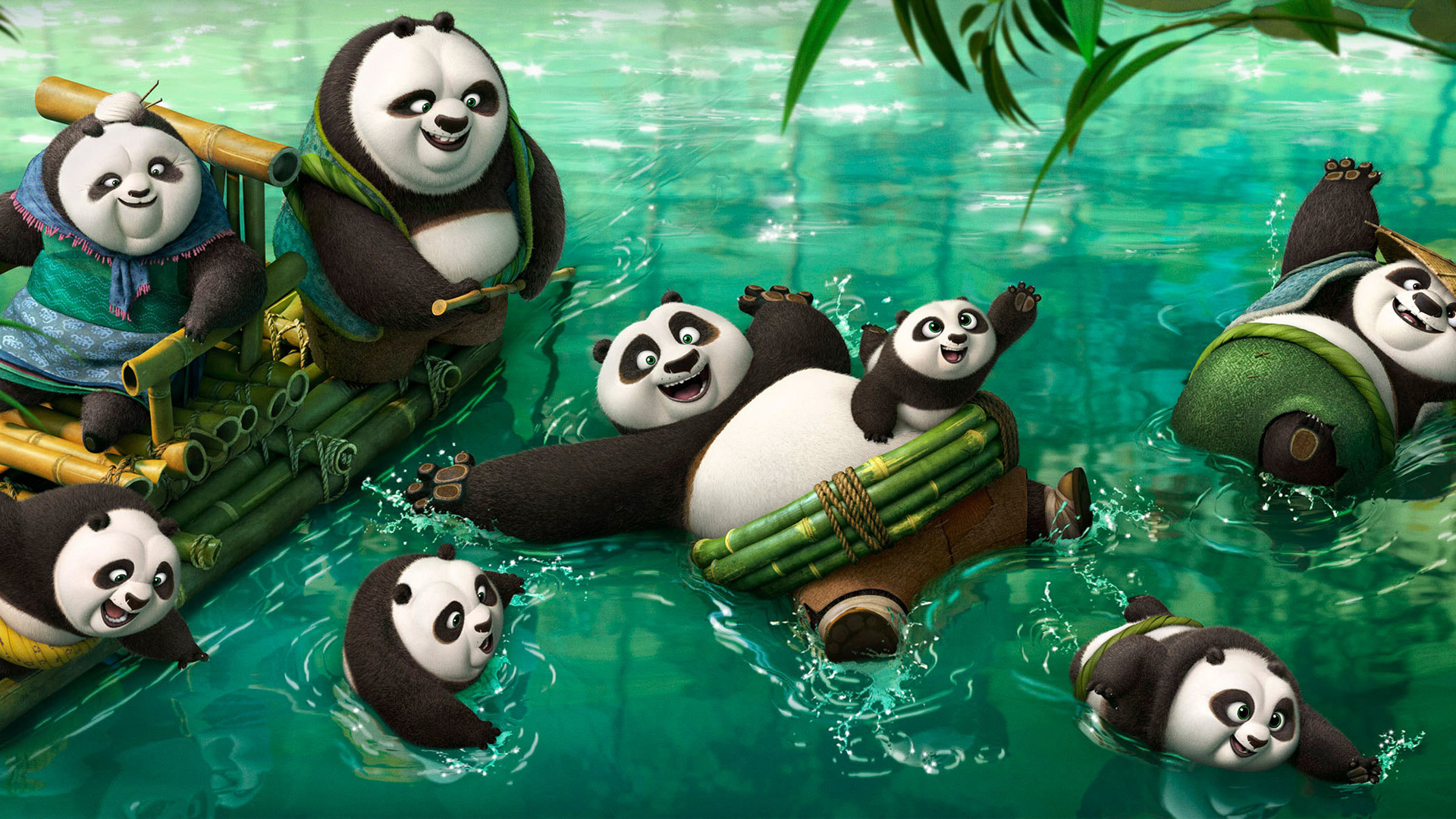 Kung Fu Panda New Pandas Wallpaper HD