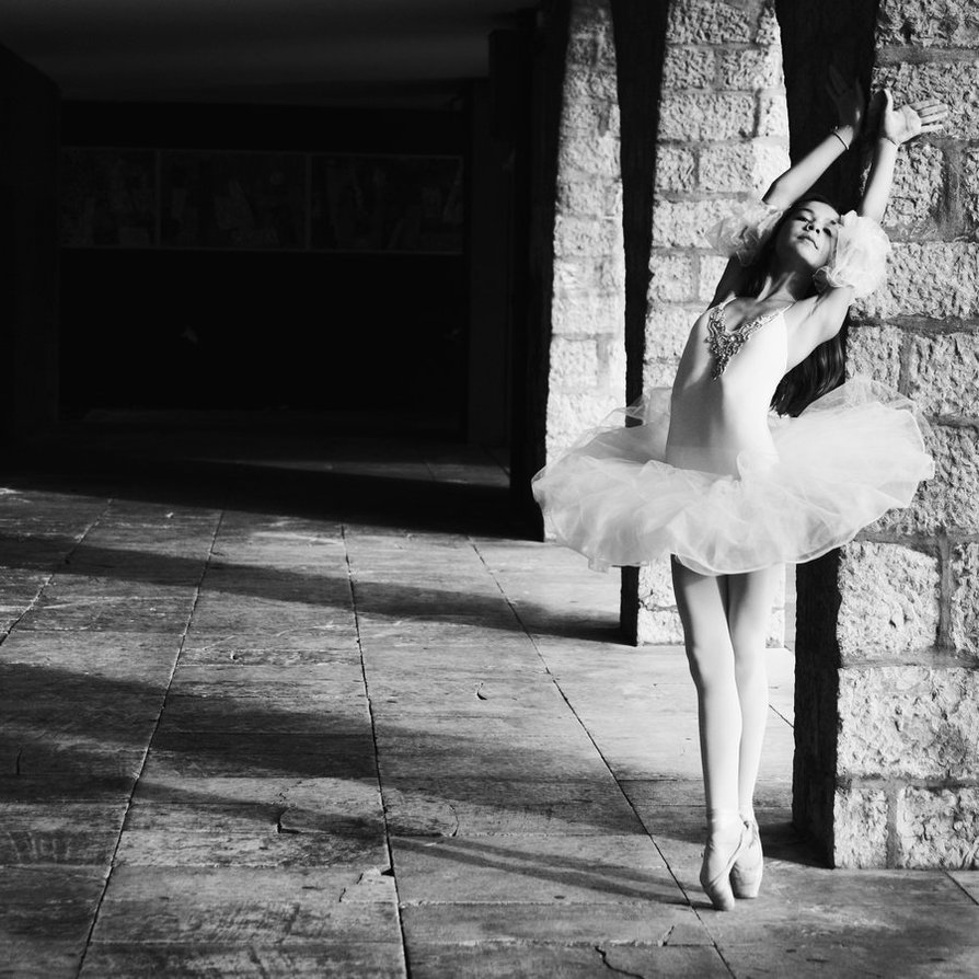 Find more bampw ballerina ballet black and white castle Favimcom 120481jpg....