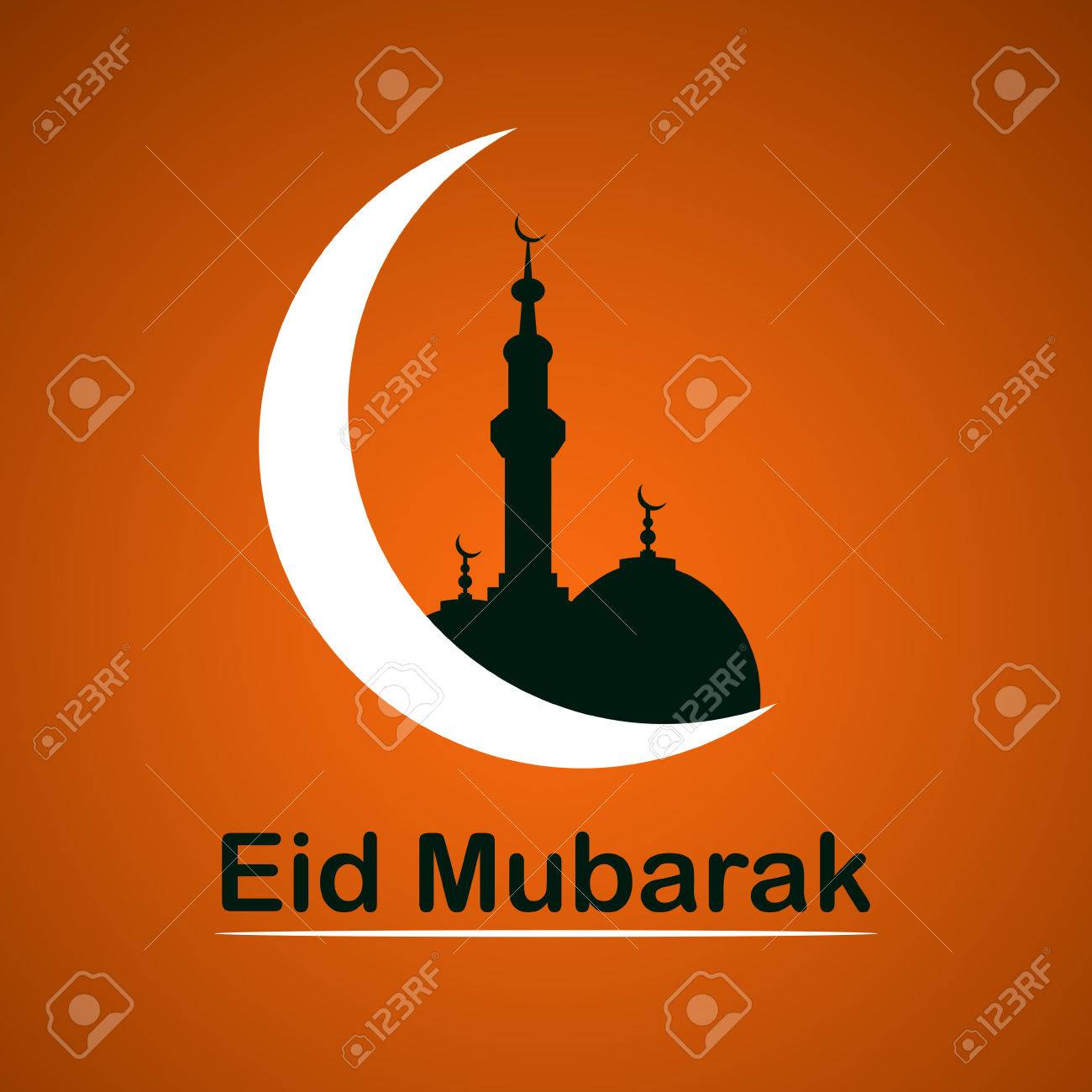 Eid Ul Mubarak Wallpaper Adha Fitr Stock Photo