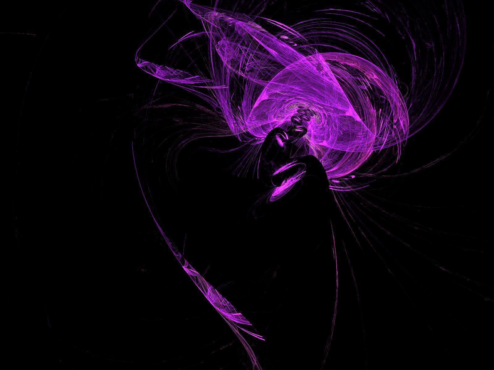 Purple And Black Background