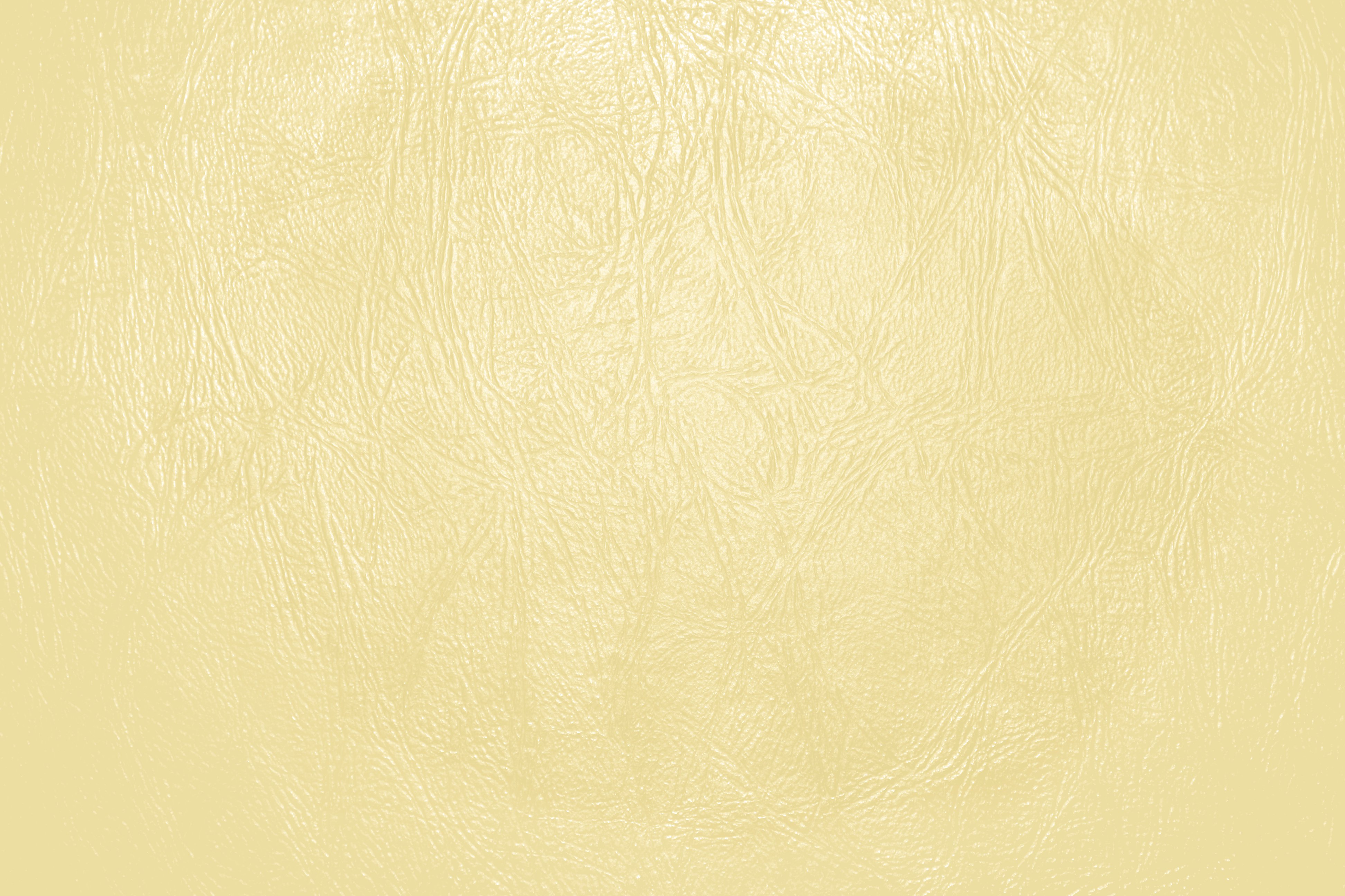 Butterscotch Yellow Leather Close Up Texture Picture