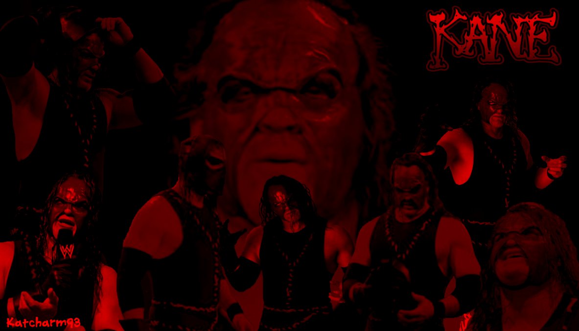 Wwe Half Masked Kane By Katcharm93