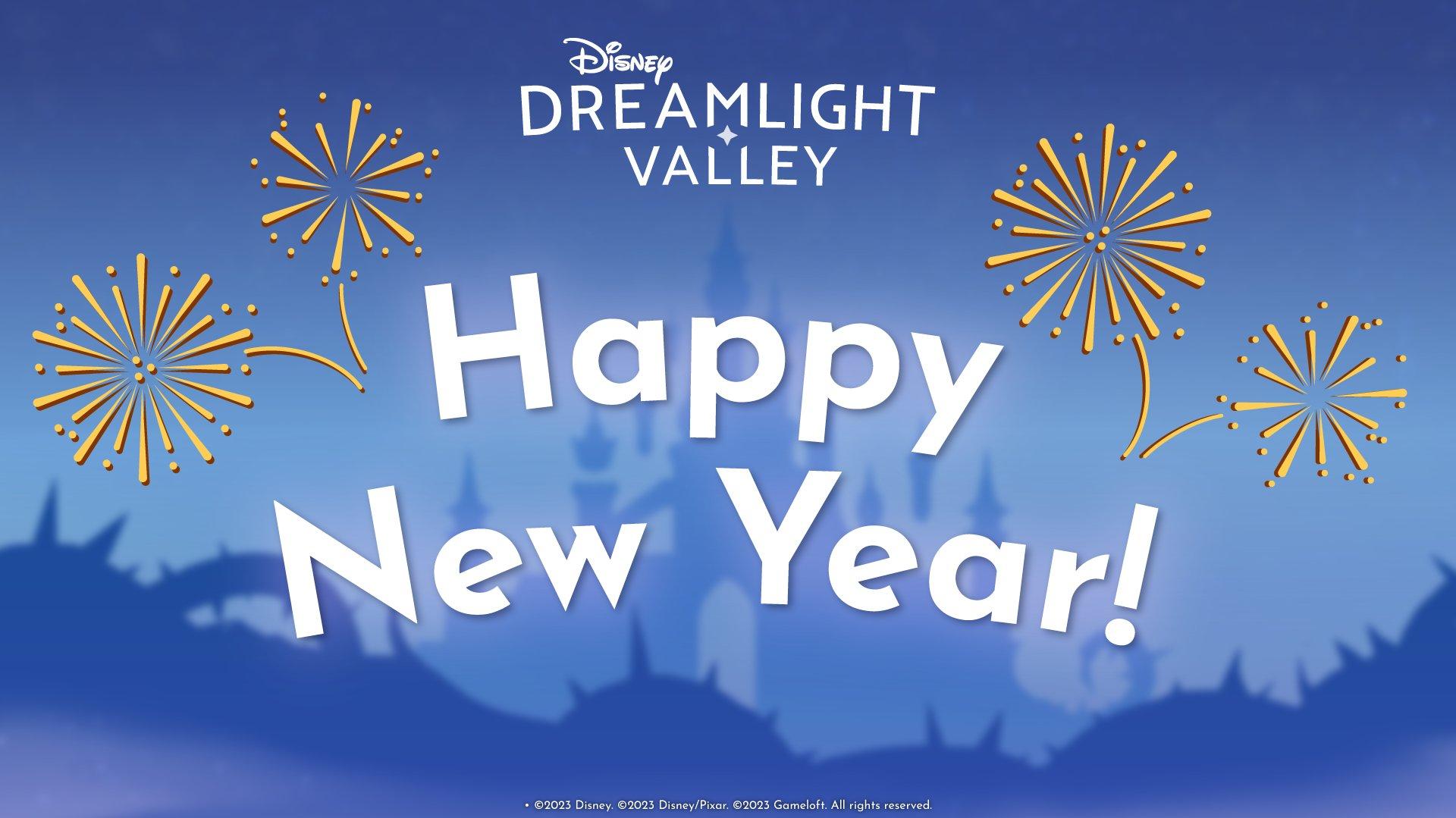 Disney Dreamlight Valley on Happy New Year from the team