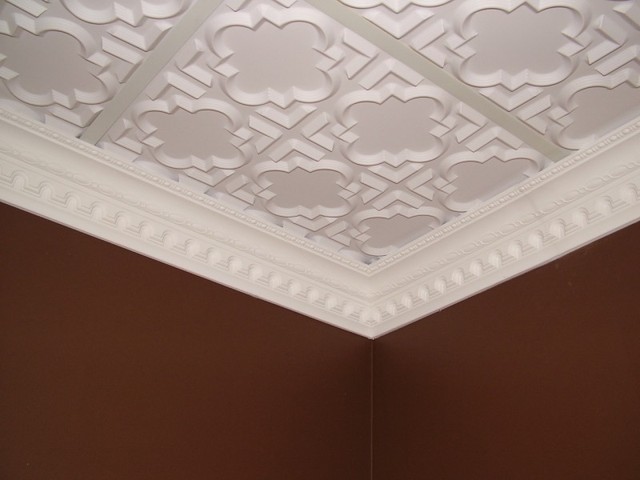  DCT Carved Styrofoam Crown Molding 5 in wide 65 ft long wallpaper