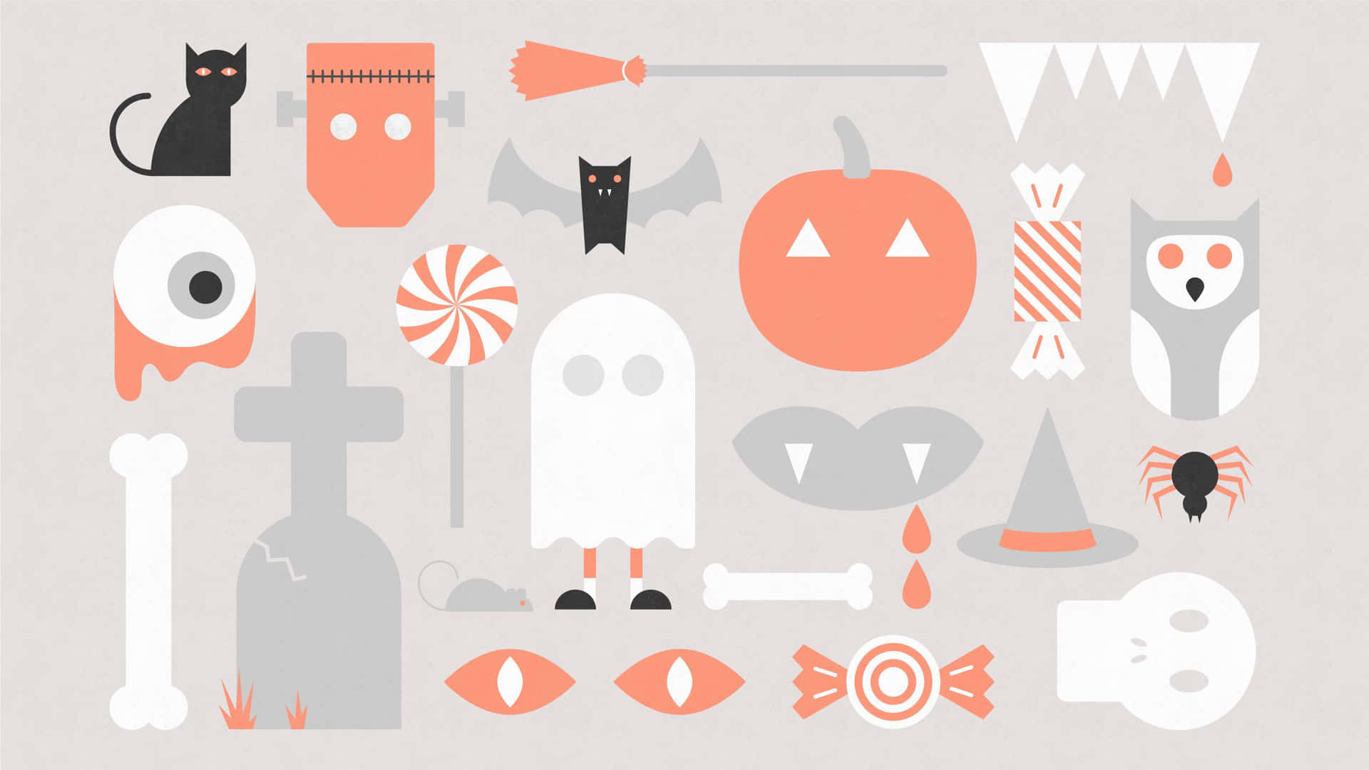 Halloween Aesthetic Background Wallpaper