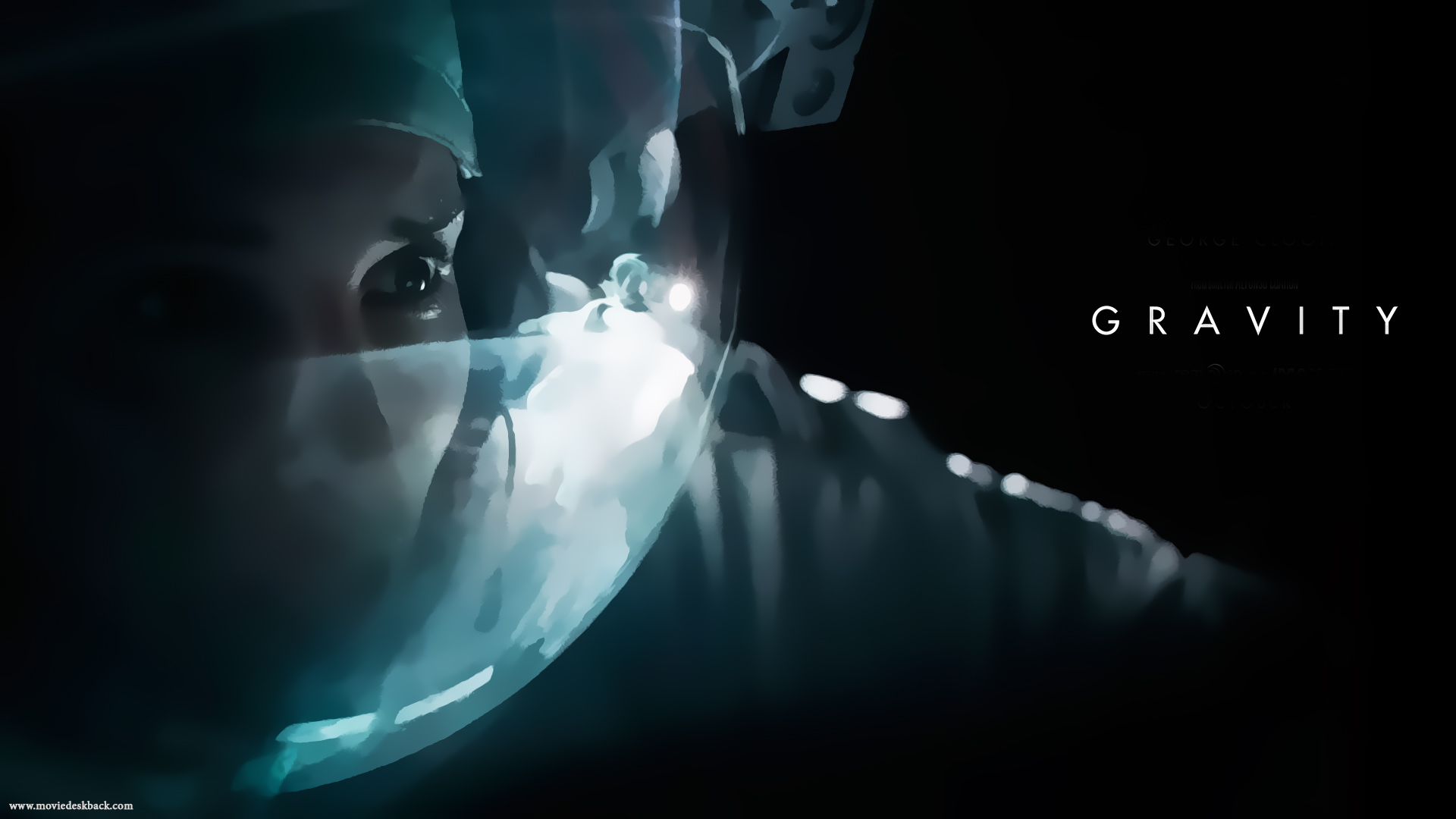 Is Gravity A Science Fiction Movie Wallpaper