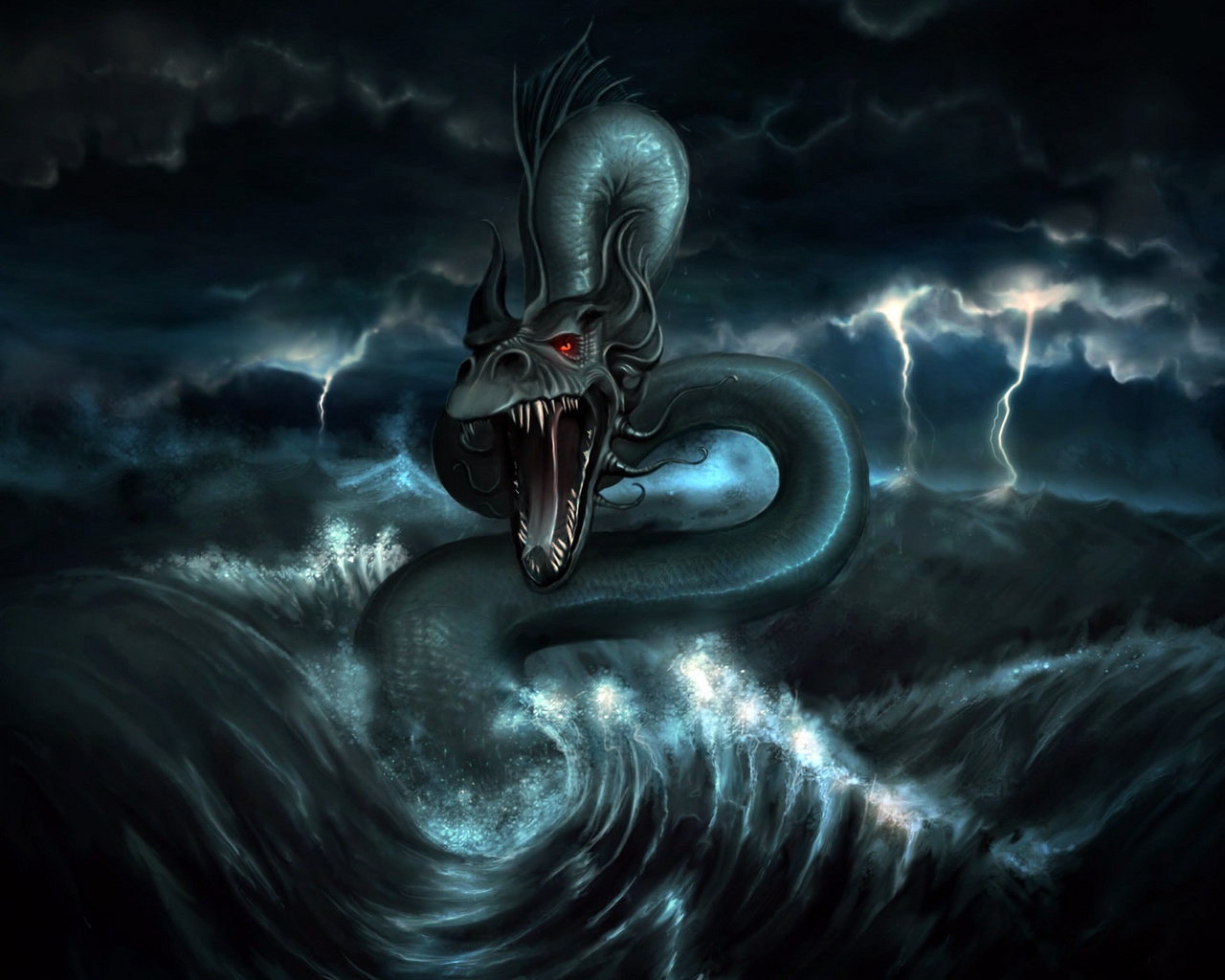 Dragon Angry Logo 3d Fantasy Wallpaper