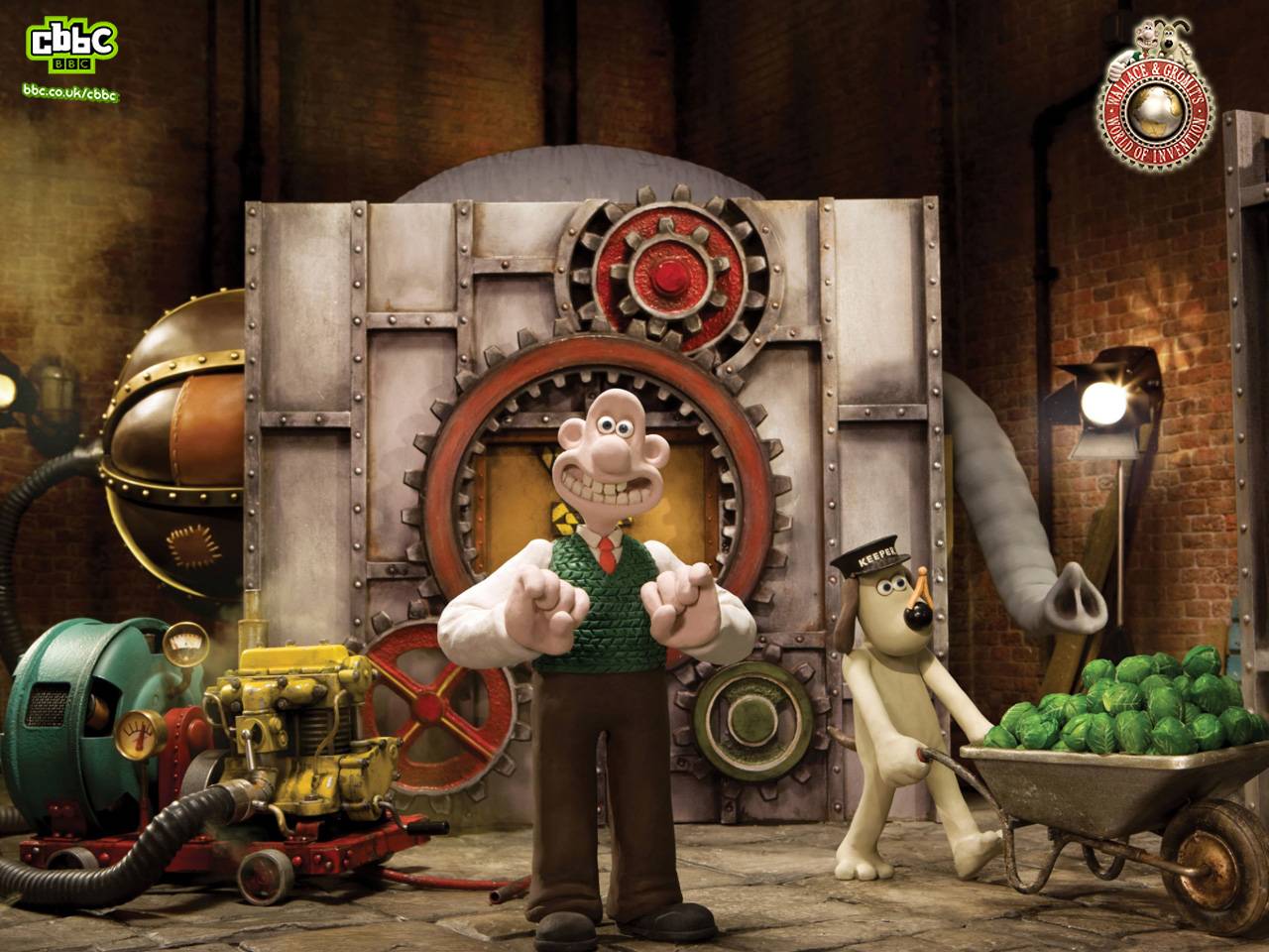 Wallpaper For Wallace And Gromit S World Of Invention