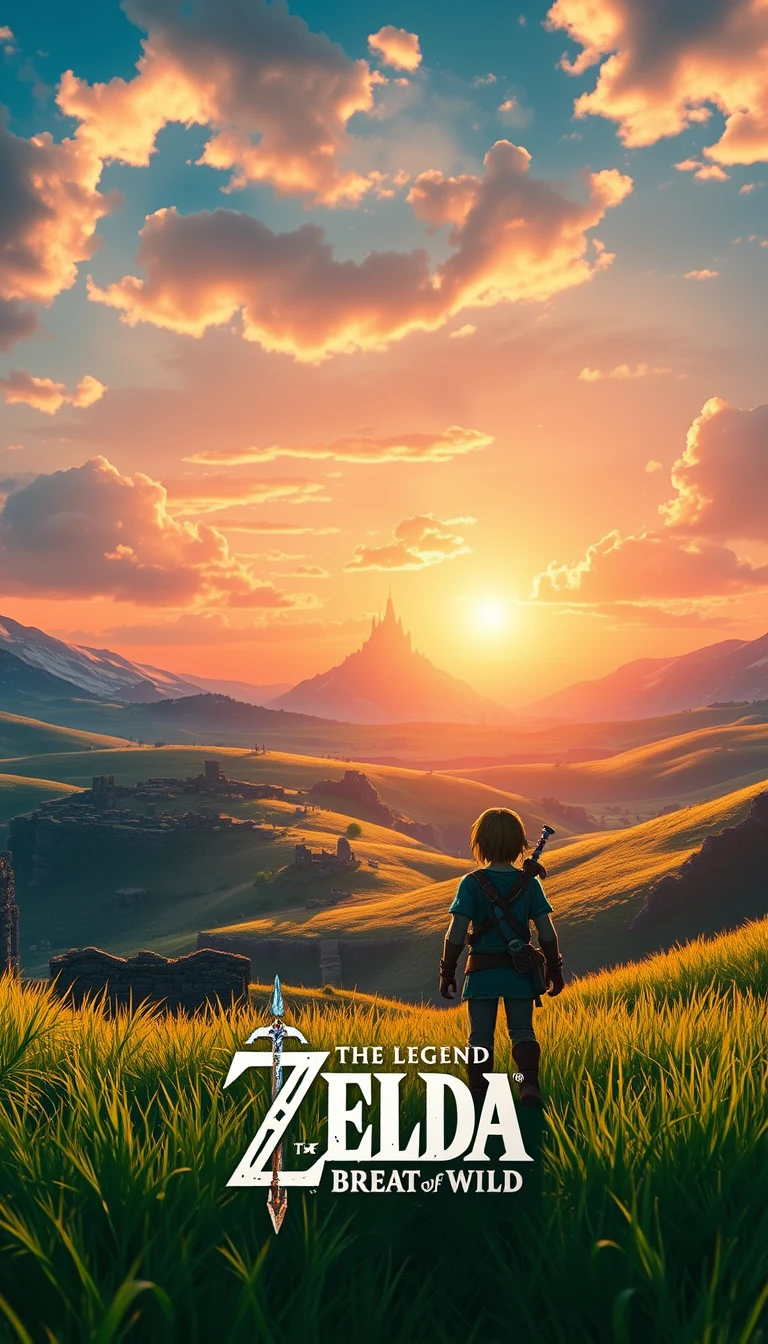 🔥 Download The Legend Of Zelda Breath Wild HD Wallpaper by @aporter ...