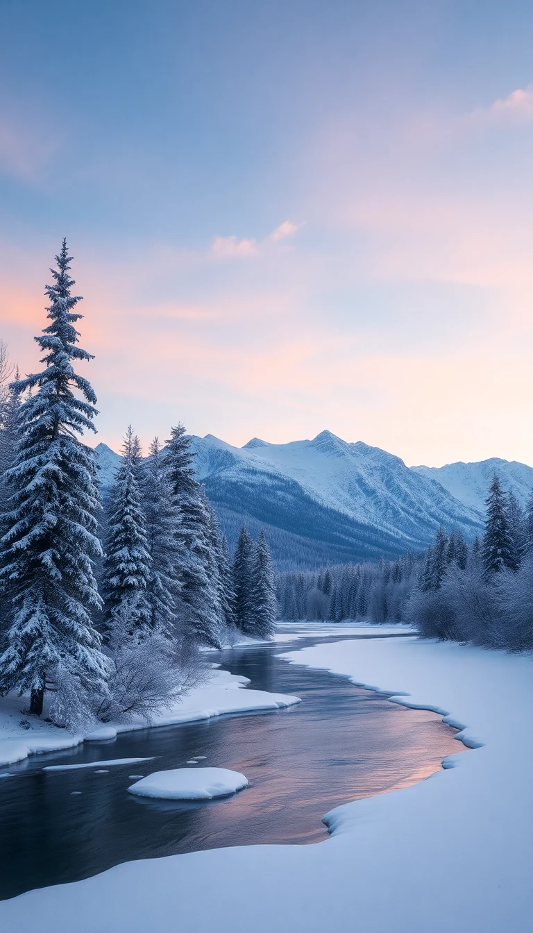 Montana Winter Wallpaper