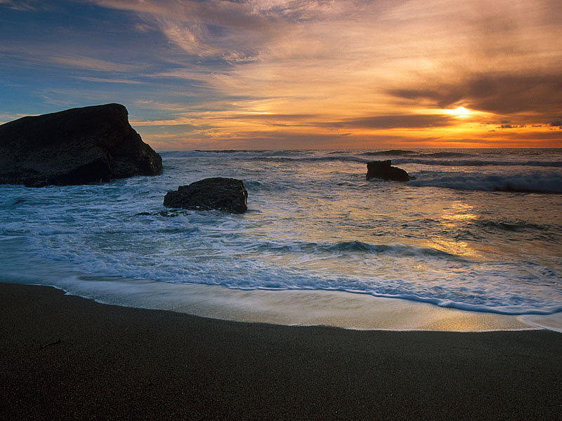 Santa Cruz Beaches California HD Wallpaper Top Of Ten