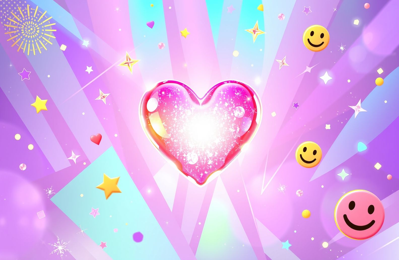 Y2k Heart Wallpaper