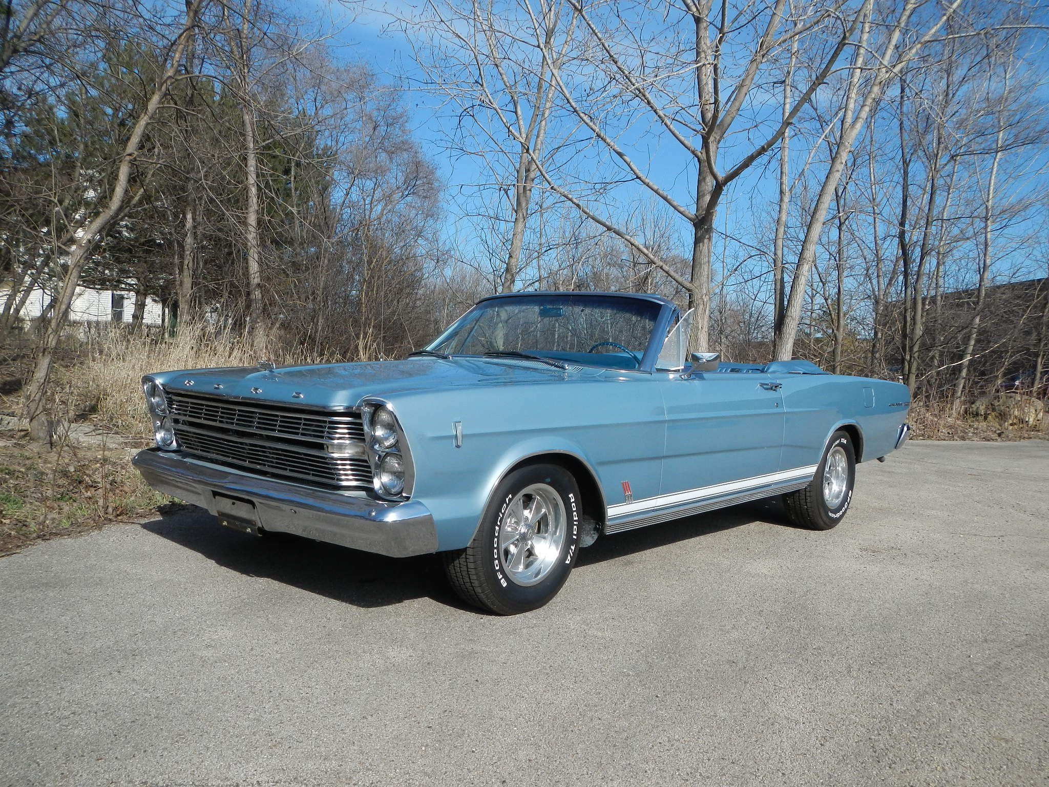 Ford Galaxie Convertible Classic Wallpaper Background
