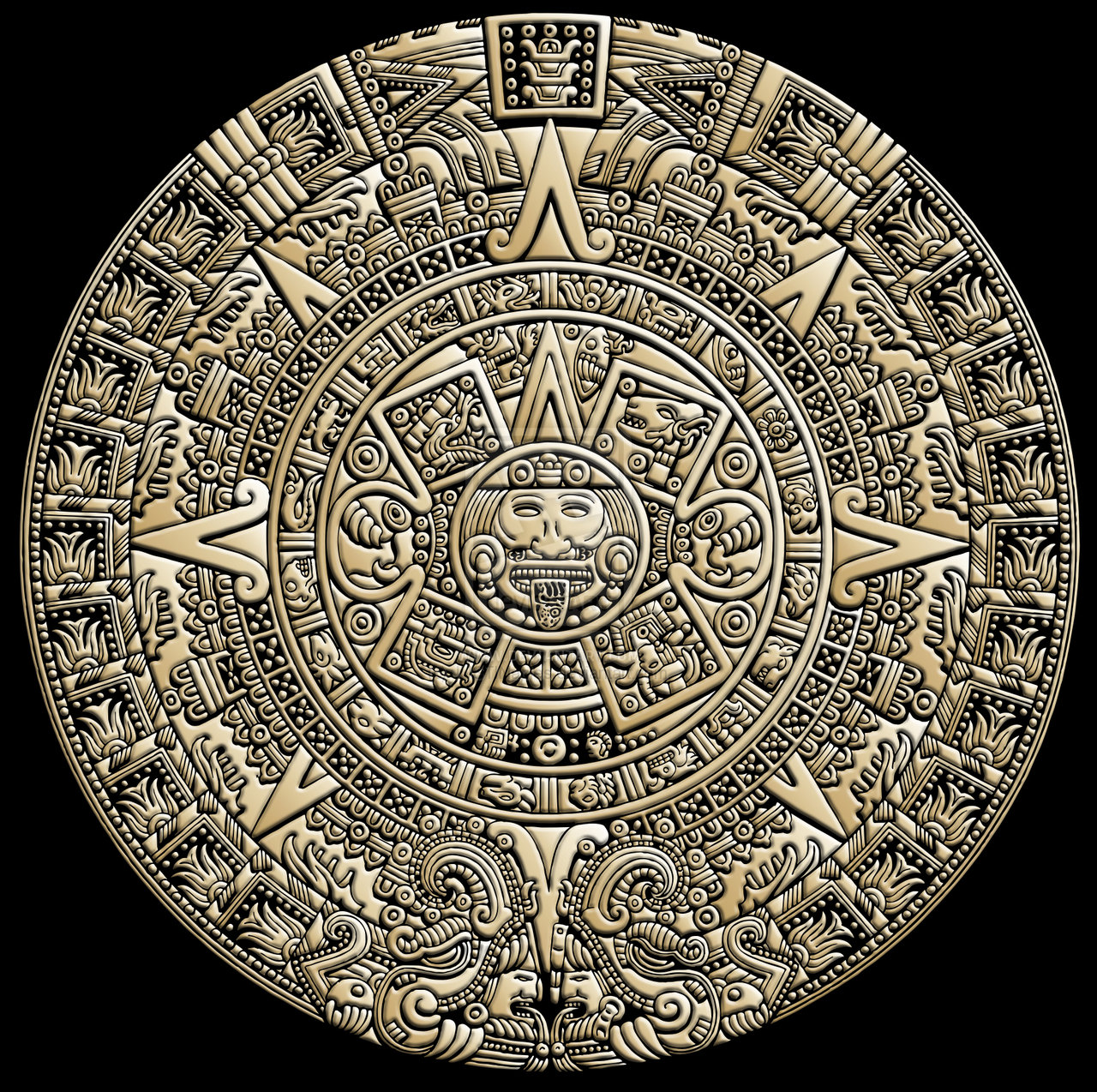 Back Gallery For Aztec Calendar Wallpaper