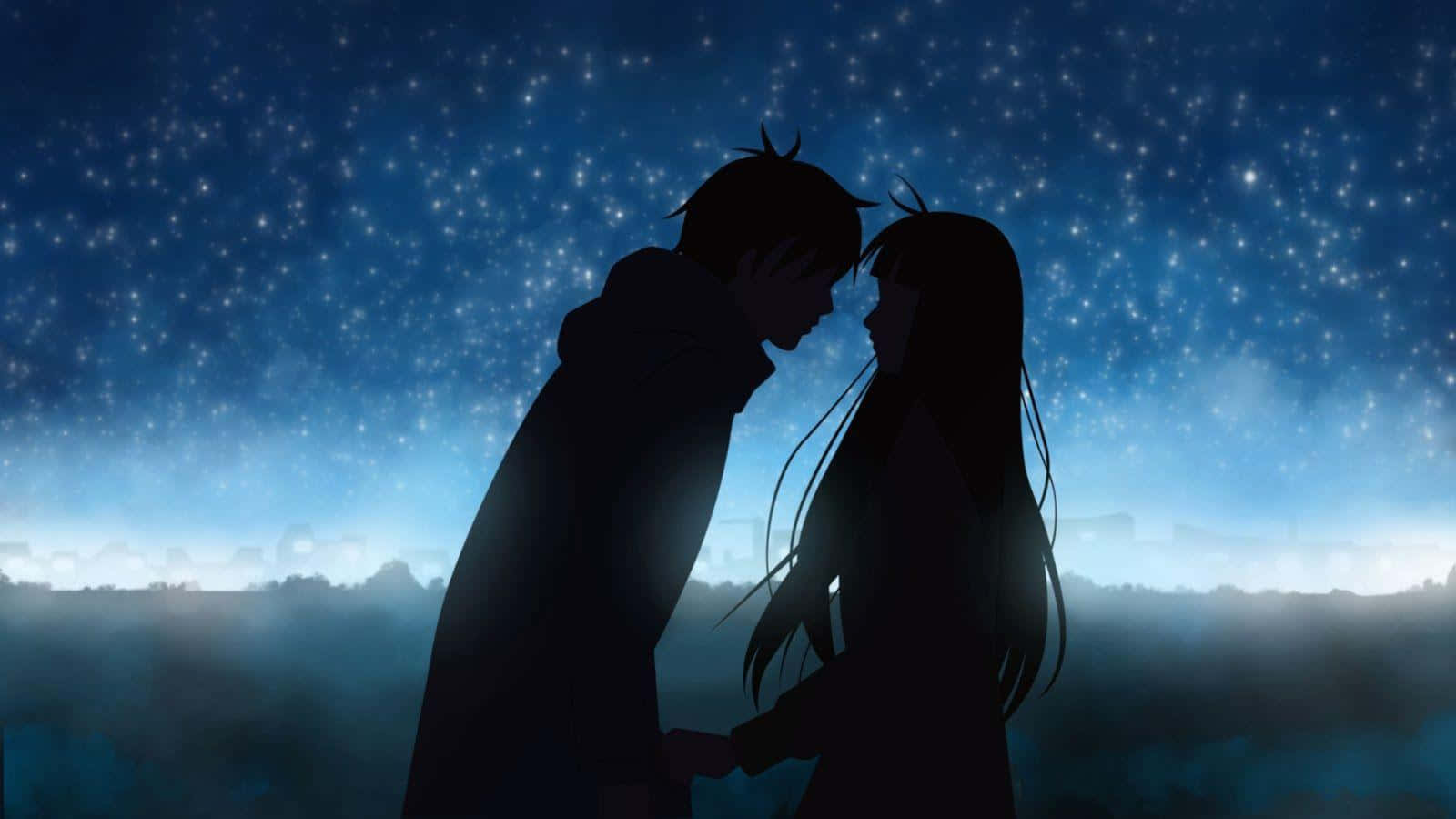 Aesthetic Couple Anime Wallpaper