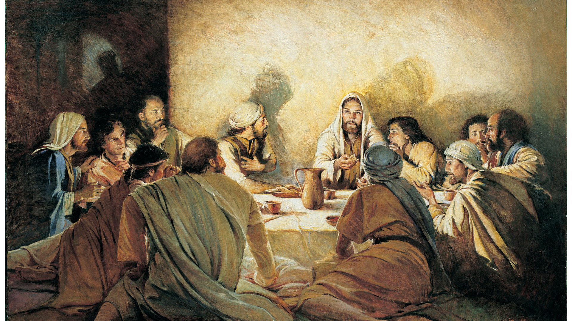 Jesus Christ Find Judas The Last Supper