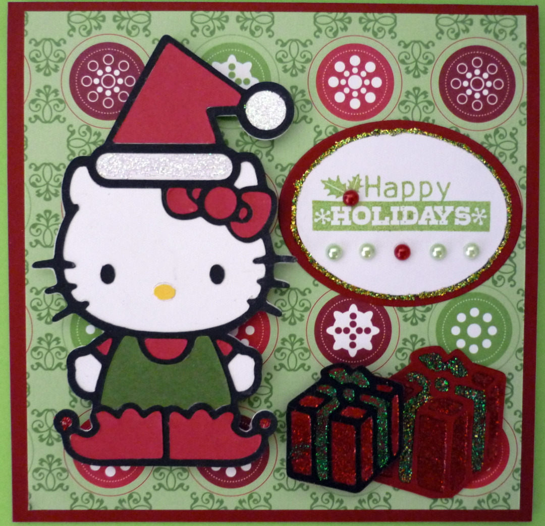Hello Kitty And The Presents Were Made From Greetings