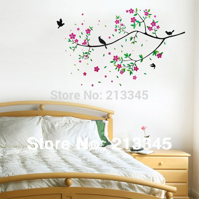 Mall] spring new modern fashion home decor wall stickers mural decals