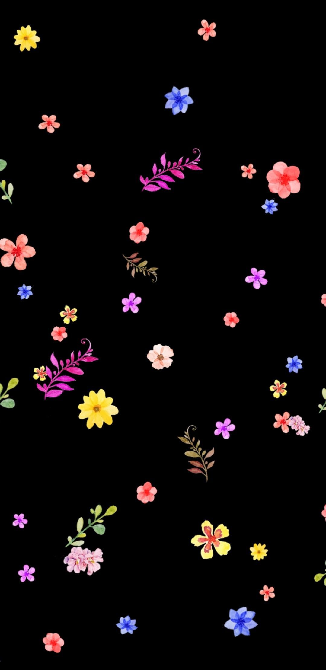 Colorful Flower iPhone Wallpaper