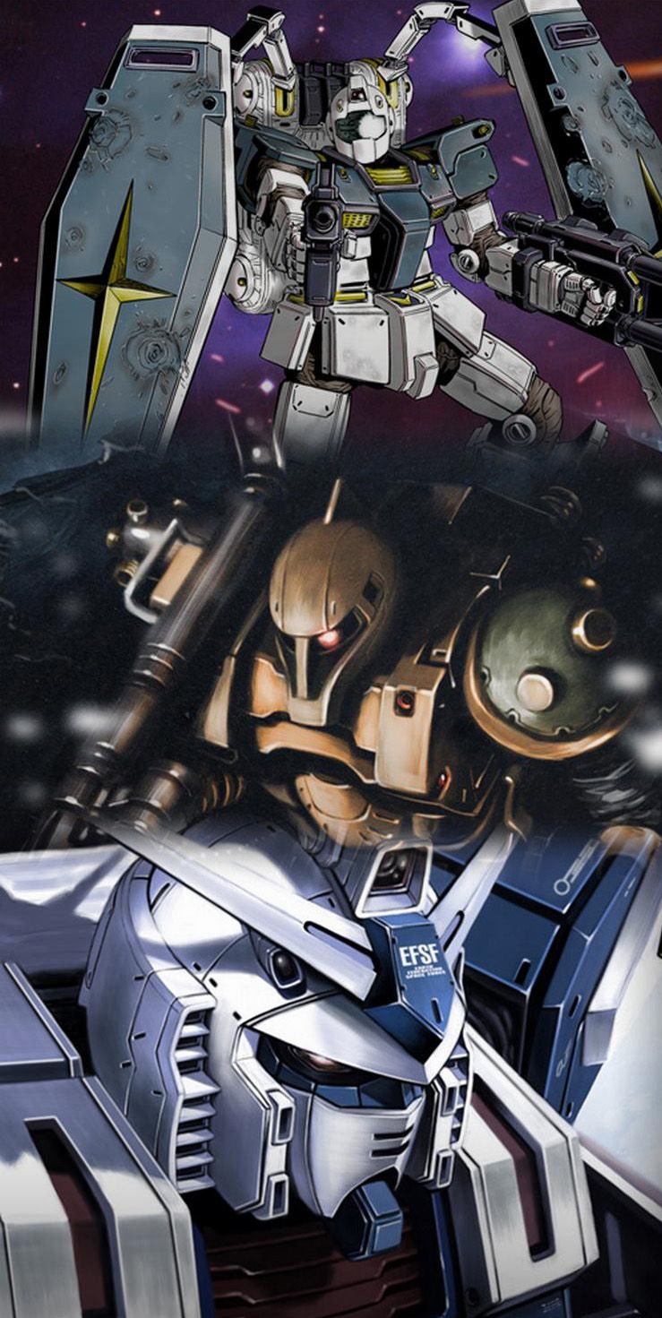 Mobile Suit Gundam Thunderbolt Sample Scans And Image