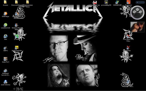 Metallica Wallpaper Desktop By Schwarzeslykan
