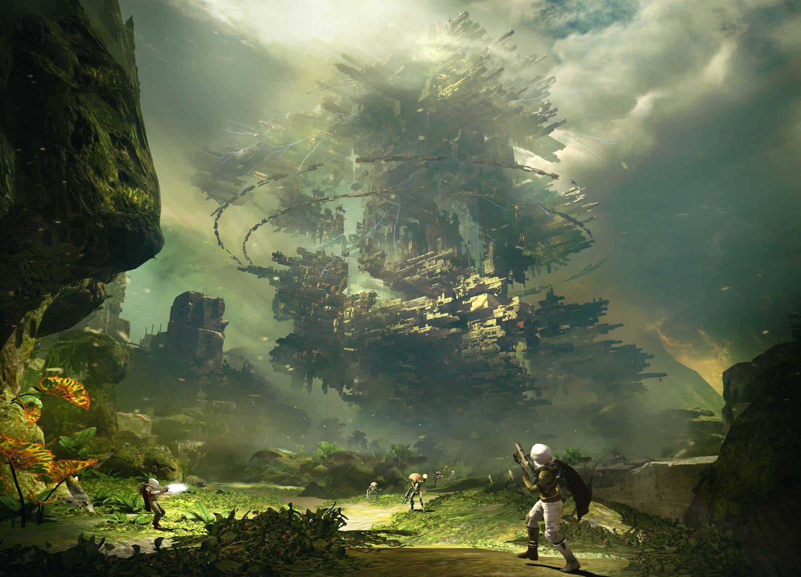11 Concept Artwork pictures from Destiny   Post Game Lobby