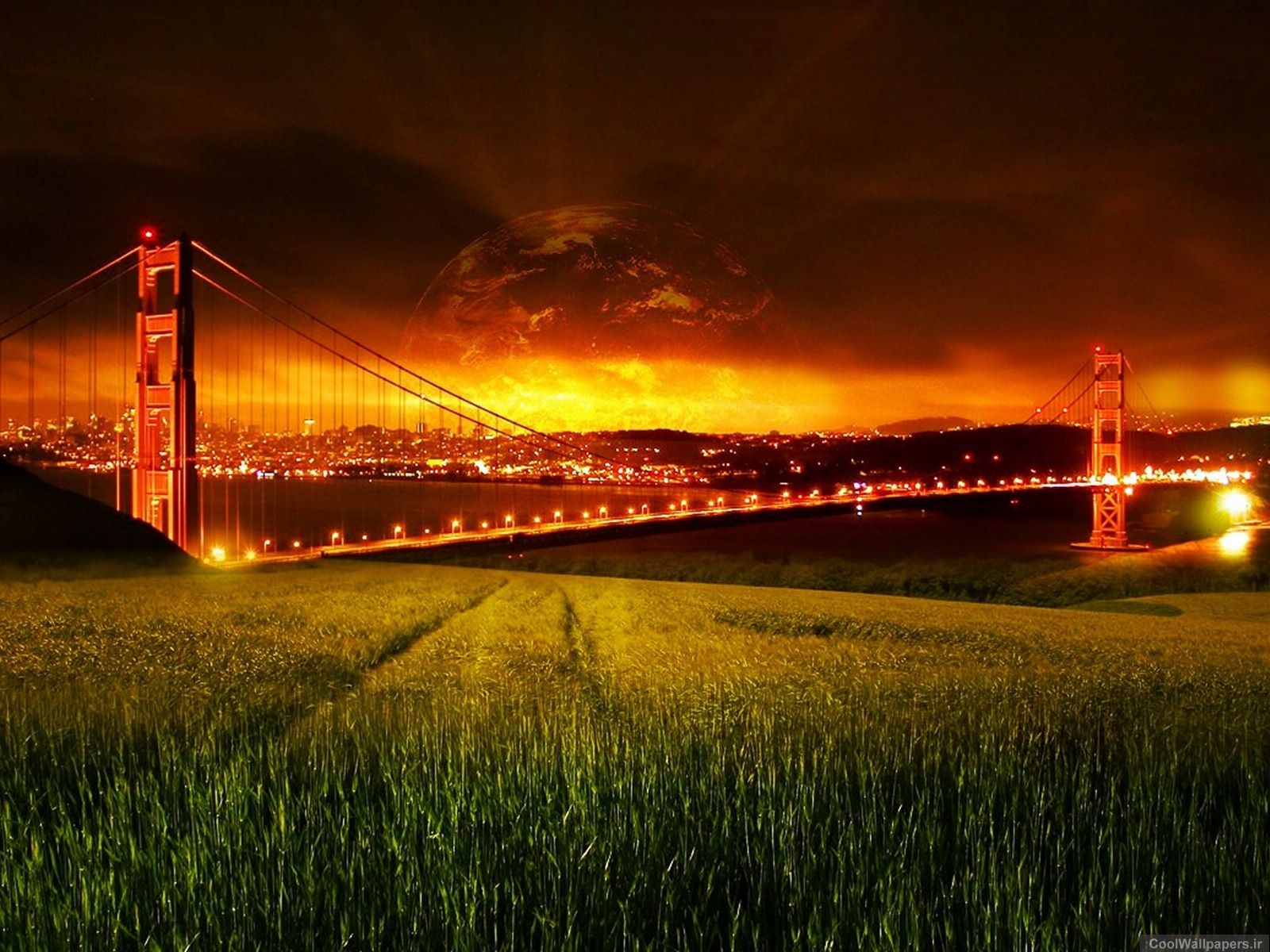 Golden Gate Bridge HD wallpaper 1600x1200