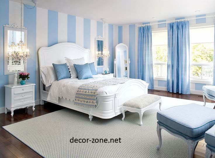 Blue Bedroom Wallpaper For Small Bedrooms Curtains Furniture