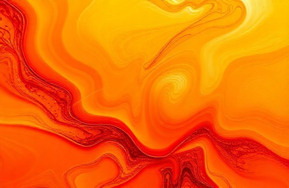 Abstract Orange Wallpaper