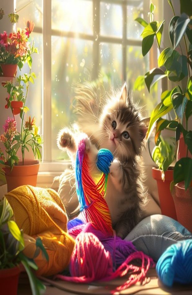 Cute Kitty Wallpaper