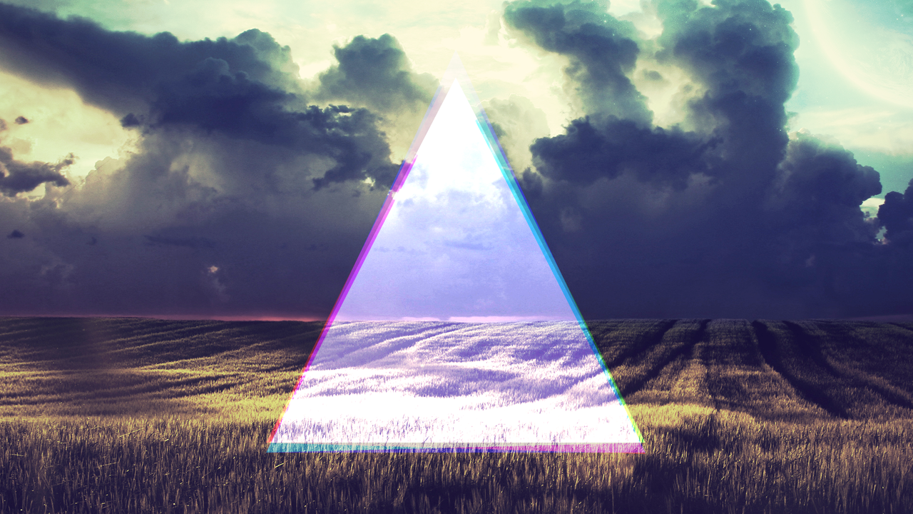 Hipster Triangle With Resolutions Pixel