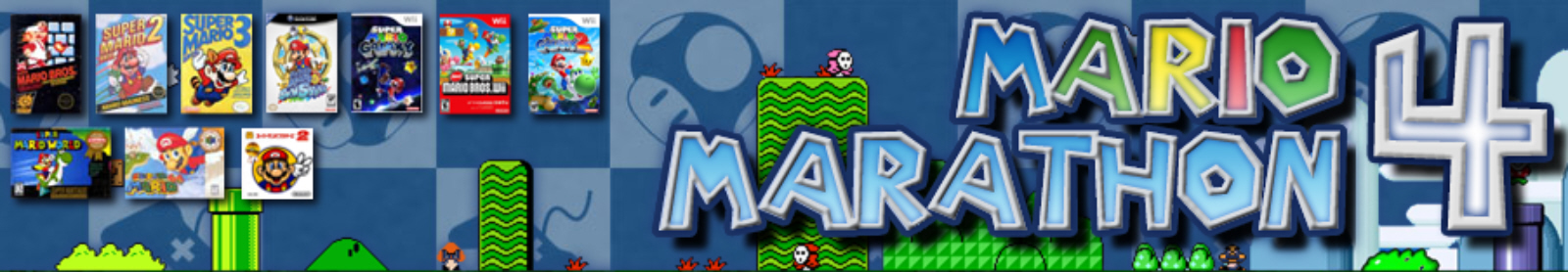 Super Mario Marathon Logo Click For Big Pic