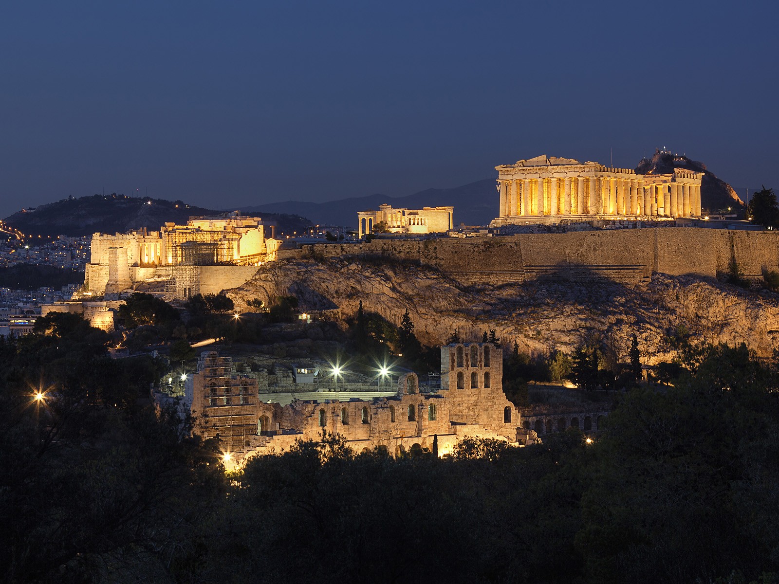 Parthenon HD Image Greece Wallpaper