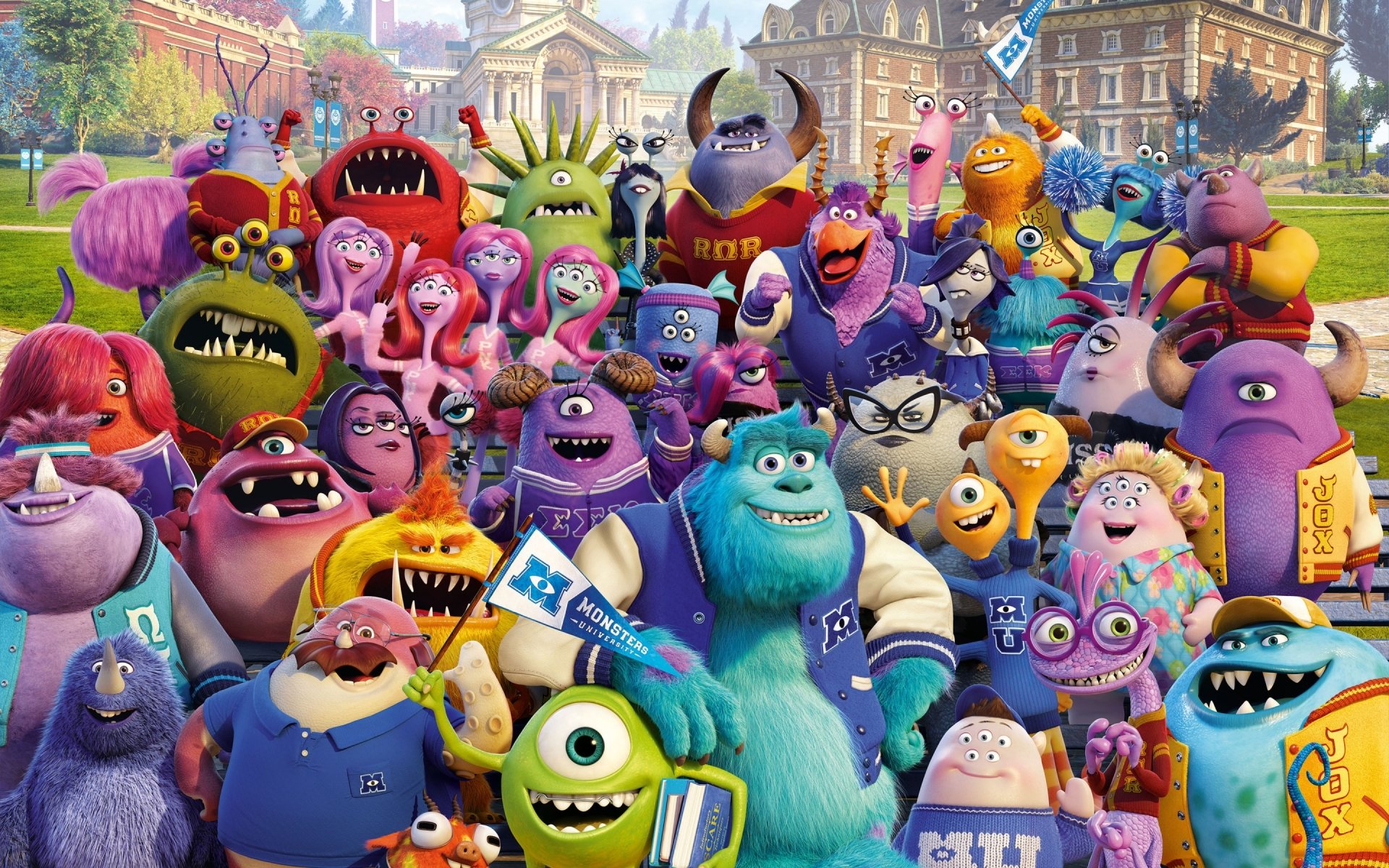 96 Monsters University HD Wallpapers Background Images
