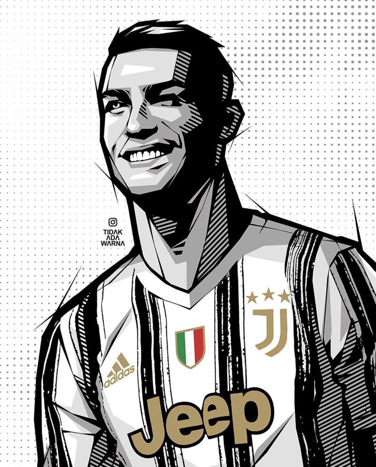 Cristiano Ronaldo Juventus Watercolor Strokes Pixel Art 2 Mixed Media by  Joe Hamilton - Fine Art America